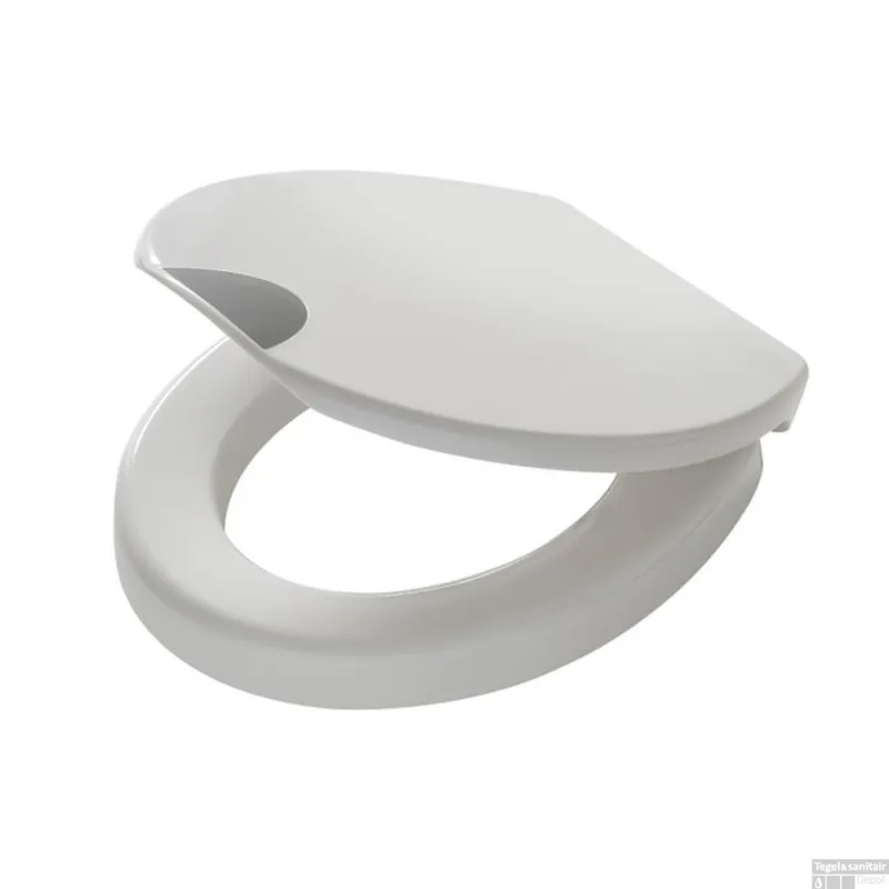 Koop Online Toiletbril Met Deksel Tiger Comfort Care Duroplast Wit