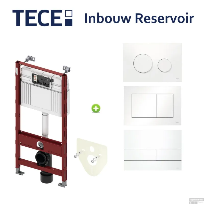 Bestel Nu TECE Inbouwreservoir Profile Frontbediening Hoogte 112cm (keuze uit verschillende drukplaten)