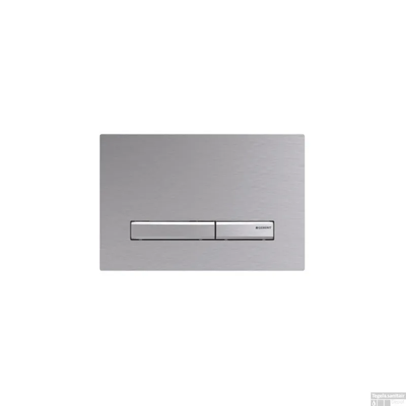 Bedieningsplaat Geberit Sigma 50 DF Geborsteld Chroom Superprijs