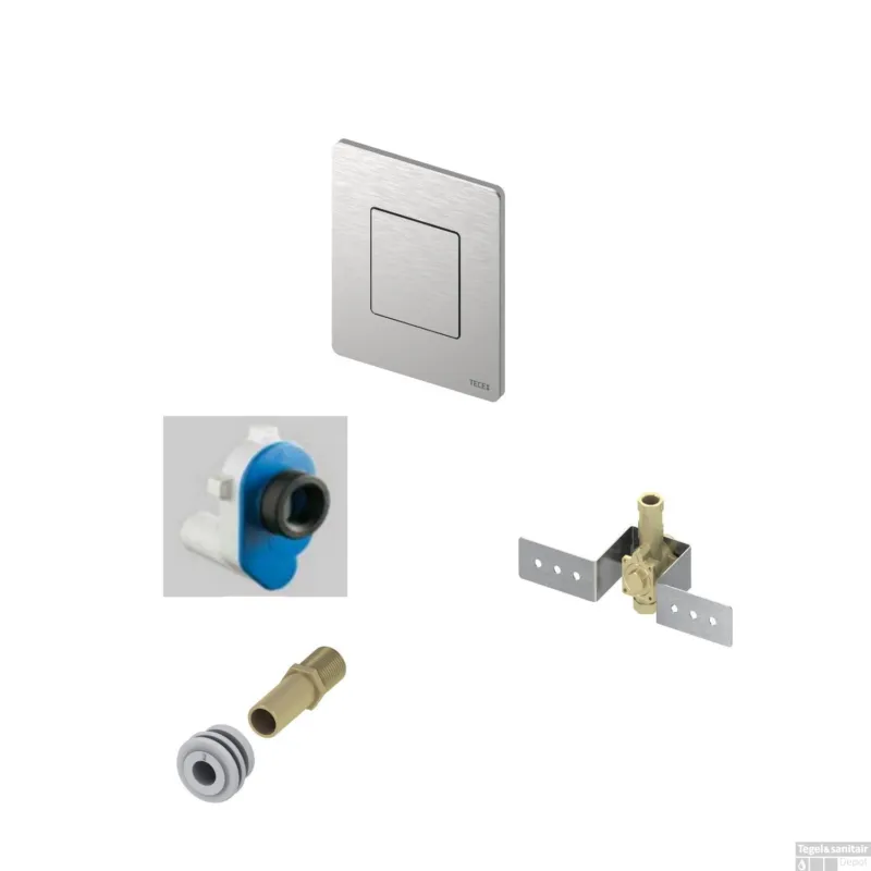 Rechtstreeks Van De Fabrikant Urinoir Inbouw Set TECE Solid tbv Urinoir Met Achteringang