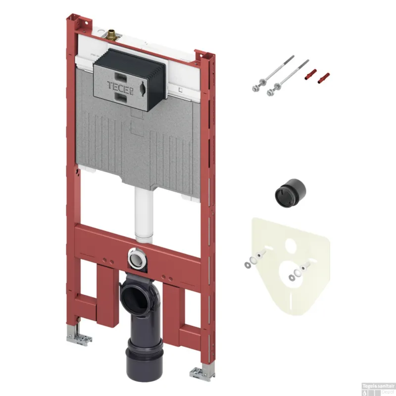 Inbouwreservoir TECE profil met Octa II-spoelkast 8 cm bouwhoogte 1120 mm Weekendaanbieding
