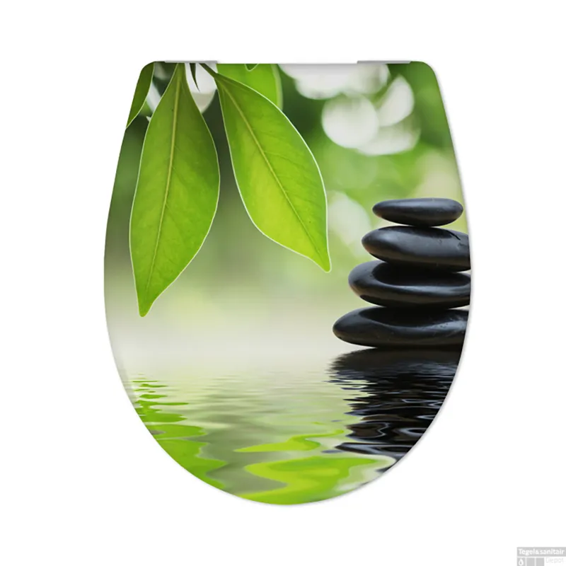 Gereduceerde Prijs Toiletzitting Cedo Wellness en Stone Softclose Veelkleurig