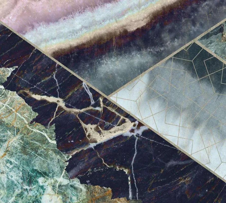 Behang Noordwand Vanilla Lime 014220 Marble Koopje