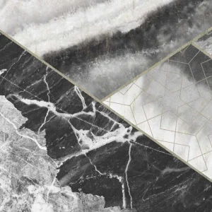 Behang Noordwand Vanilla Lime 014222 Marble Speciale Aanbieding