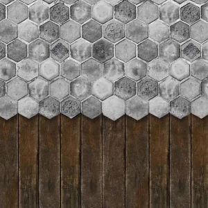 Hoge Kwaliteit Behang Noordwand Vanilla Lime 014263 Floral Tiles
