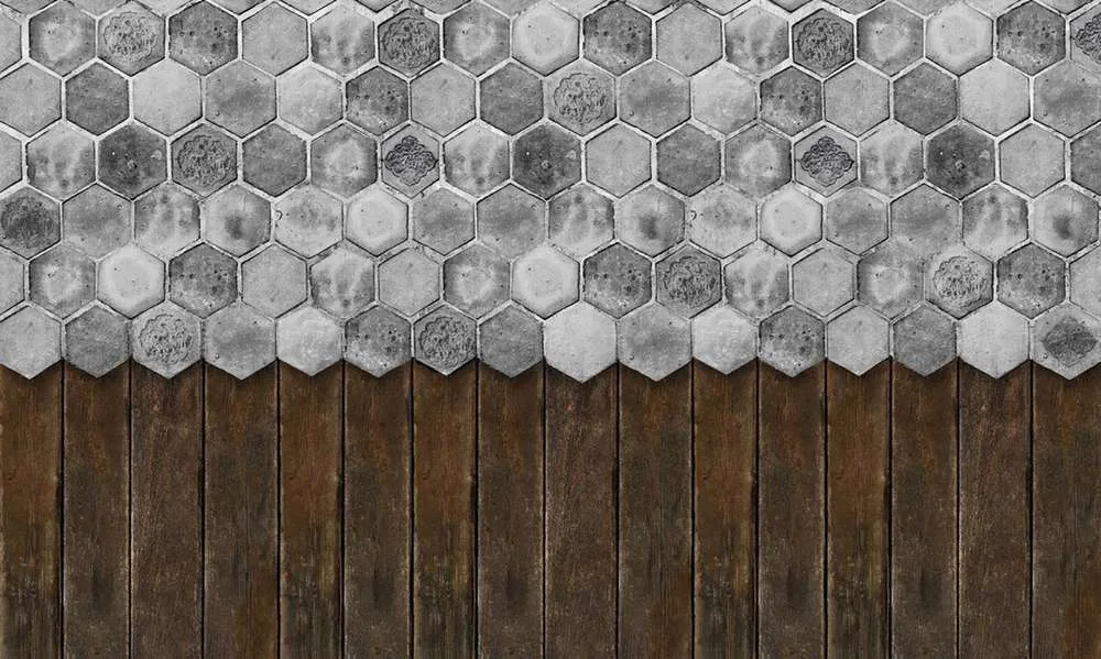 Hoge Kwaliteit Behang Noordwand Vanilla Lime 014263 Floral Tiles