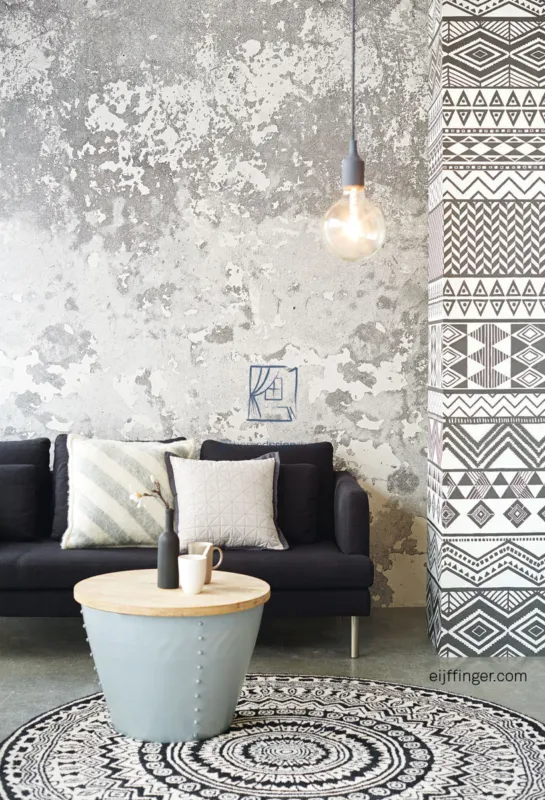 Weekendaanbieding Outlet - Eijffinger Black & Light 356206 Behang