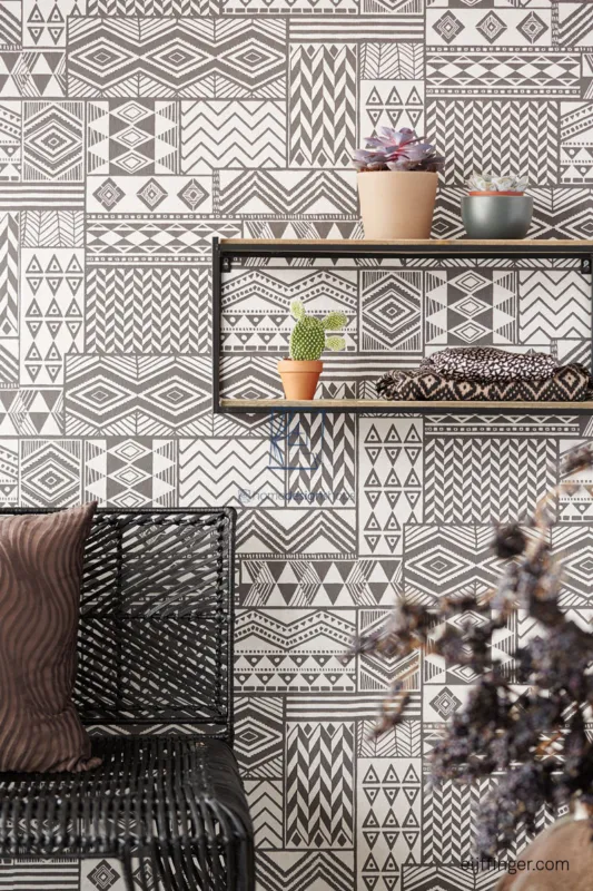Outlet - Eijffinger Black & Light 356121 Behang Beperkte Voorraad