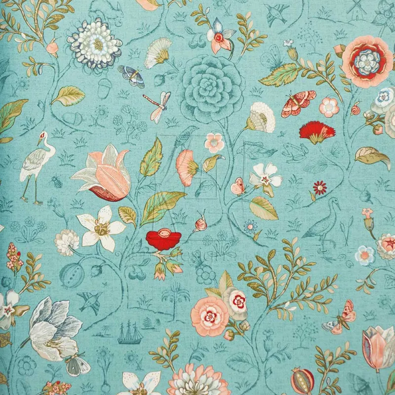 Eijffinger PiP IV Spring to Life Light Green 375002 Behang Nieuw