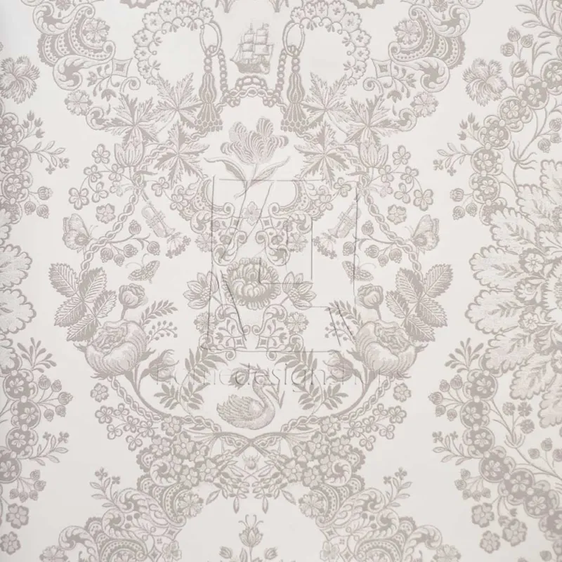 Express Levering Eijffinger PiP IV Lacy Dutch Khaki 375040 Behang