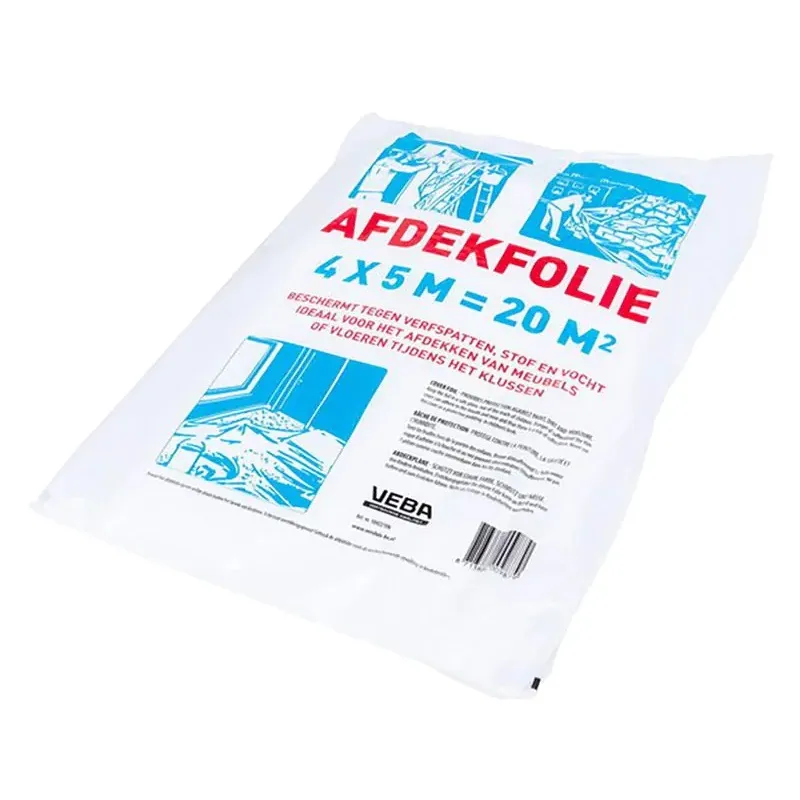 Rechtstreeks Van De Fabrikant Afdekfolie 4 x 5 meter (20 m2)