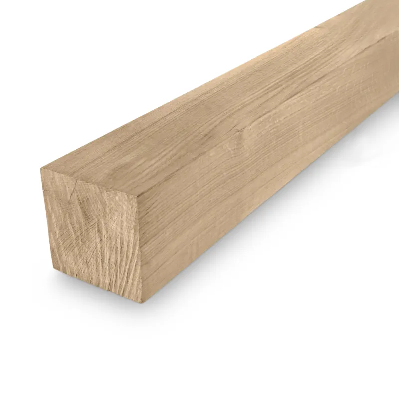 Gratis Retour eiken - balk Eiken balk - 140x140 mm - geschaafd - balk voor buiten - eikenhout AD 20-25% - Eiken balk - 140x140 mm - geschaafd: 250 cm