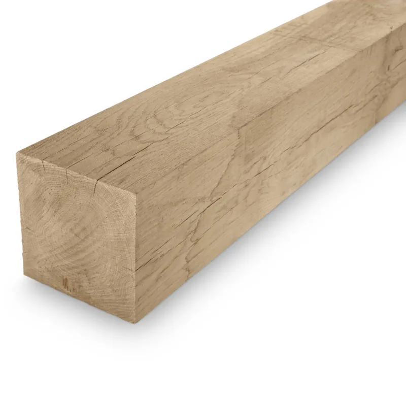 eiken - balk Eiken balk - 200x200 mm - fijnbezaagd / ruw - balk voor buiten - eikenhout AD 20-25% - Eiken balk - 200x200 mm - ruw: 300 cm Superprijs