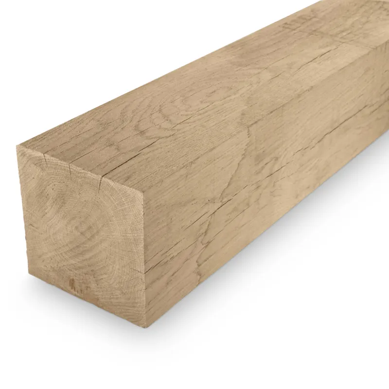 Shop Nu eiken - balk Eiken balk - 250x250 mm - fijnbezaagd / ruw - balk voor buiten - eikenhout AD 20-25% - Eiken balk - 250x250 mm - ruw: 250 cm