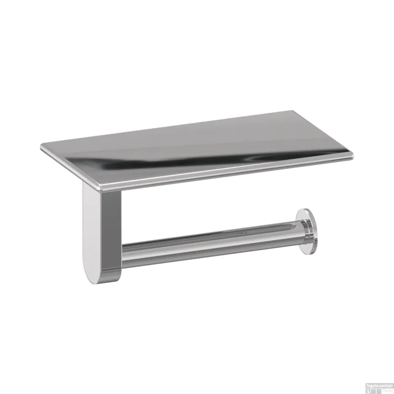 Toiletrolhouder Brauer Chrome Edition Met Planchet Chroom Beperkte Voorraad