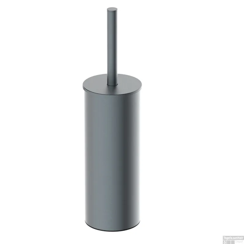 Shop Nu Toiletborstel Met Houder BWS Mark Staand Gunmetal