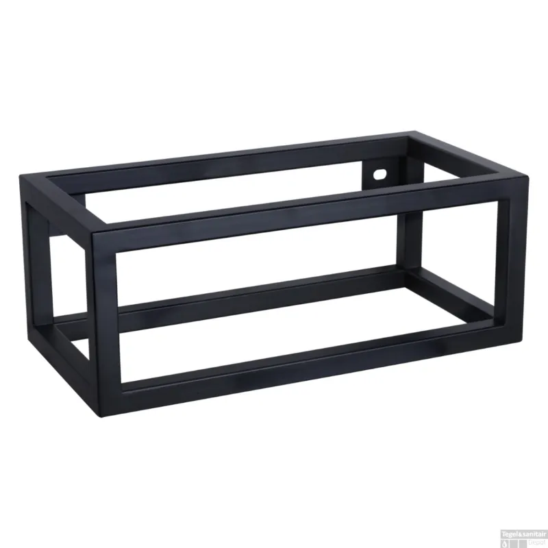 Handdoekrek Differnz Force tbv Fontein 40x22 cm Zwart Finale Uitverkoop