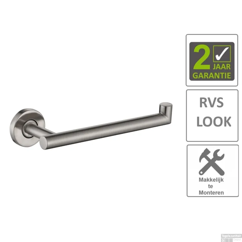 Weekendaanbieding BWS Handdoekbeugel Compact RVS