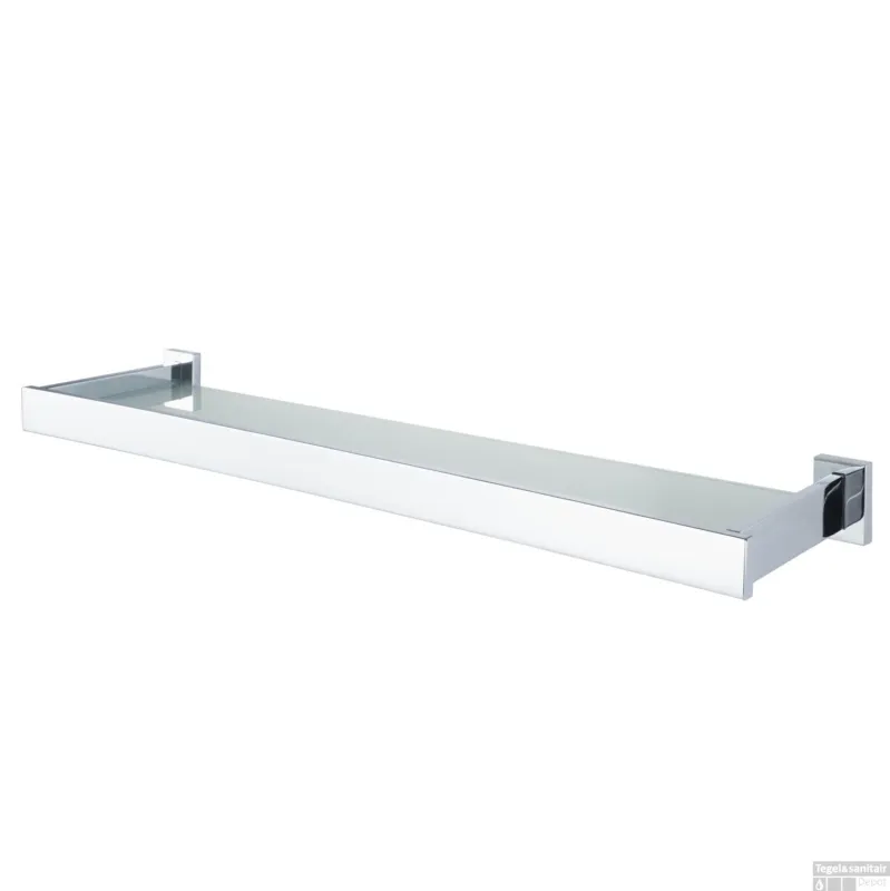 Voordeelprijs Planchet Haceka Edge 64.5x13 cm Chroom