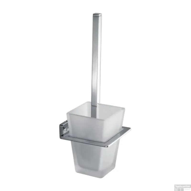 Veilige Betaling Sanix Square toiletborstelhouder chroom