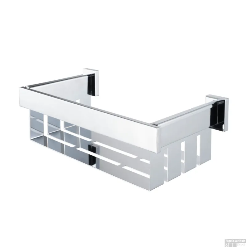 Flaconhouder Haceka Edge 32.8 cm Chroom Exclusieve Aanbieding