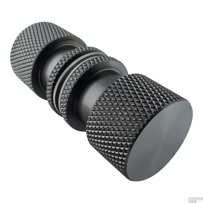 Beperkte Voorraad BRAUER Handgreep enkelpunts model B Carving tbv glazen deuren PVD gunmetal geborsteld