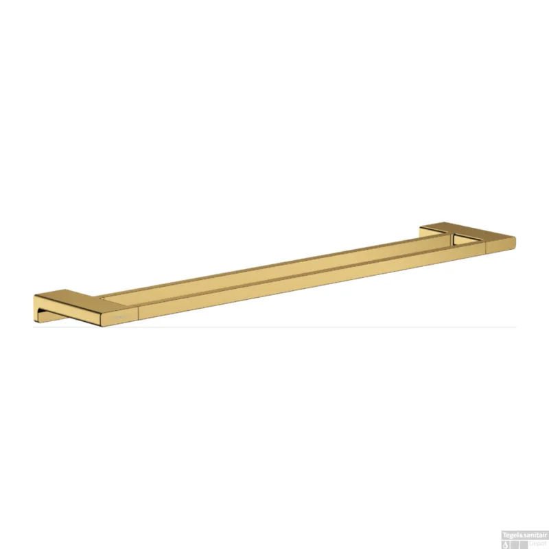 Dubbel Handdoekrek AddStoris HansGrohe 64,8 cm Gepolijst Goud Hoge Kwaliteit