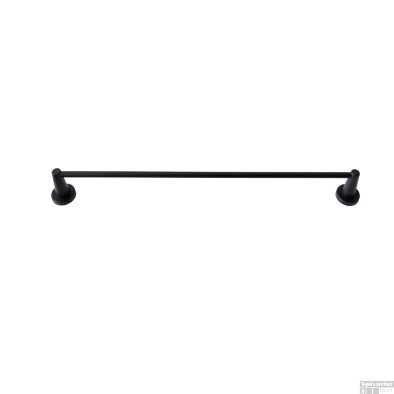 Handdoekhouder Sanicare Magnetisch Inkortbaar 60cm Rond Zwart Speciale Aanbieding