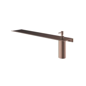 Hotbath &More Zeepdispenser voor Planchet serie Geborsteld koper PVD Bestseller
