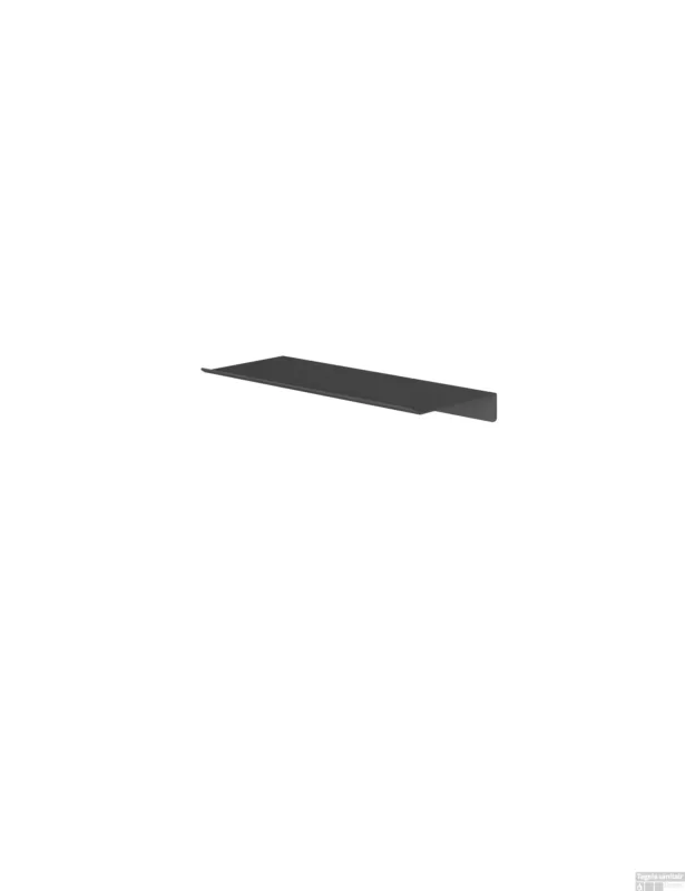 Bestseller Hotbath &More Planchet 30 cm inclusief bevestigings rails Geborsteld zwart PVD