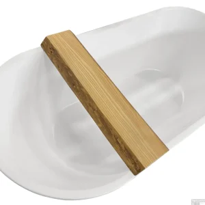 Badplank BWS Wood Planchet 80x20x5 cm Badrek Eikenhout Uitverkoop