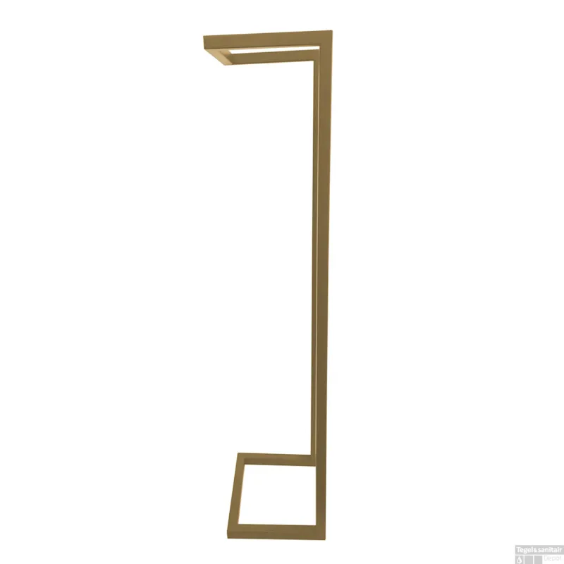 Handdoekrek Wiesbaden Loft 95x25 Cm Geborsteld Messing Favoriet
