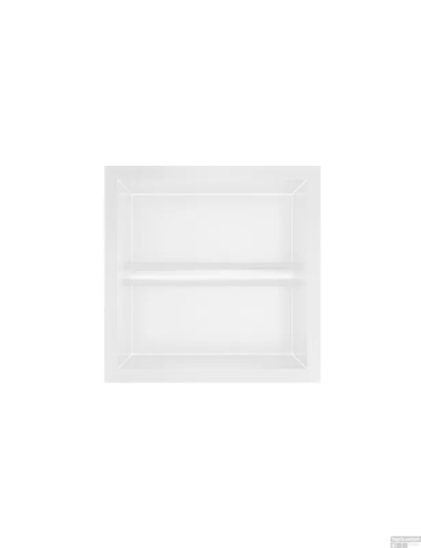 Alleen Vandaag Hotbath &MORE Inbouw toiletrolhouder & borstelgarnituur 90x16x12,6cm Mat Wit