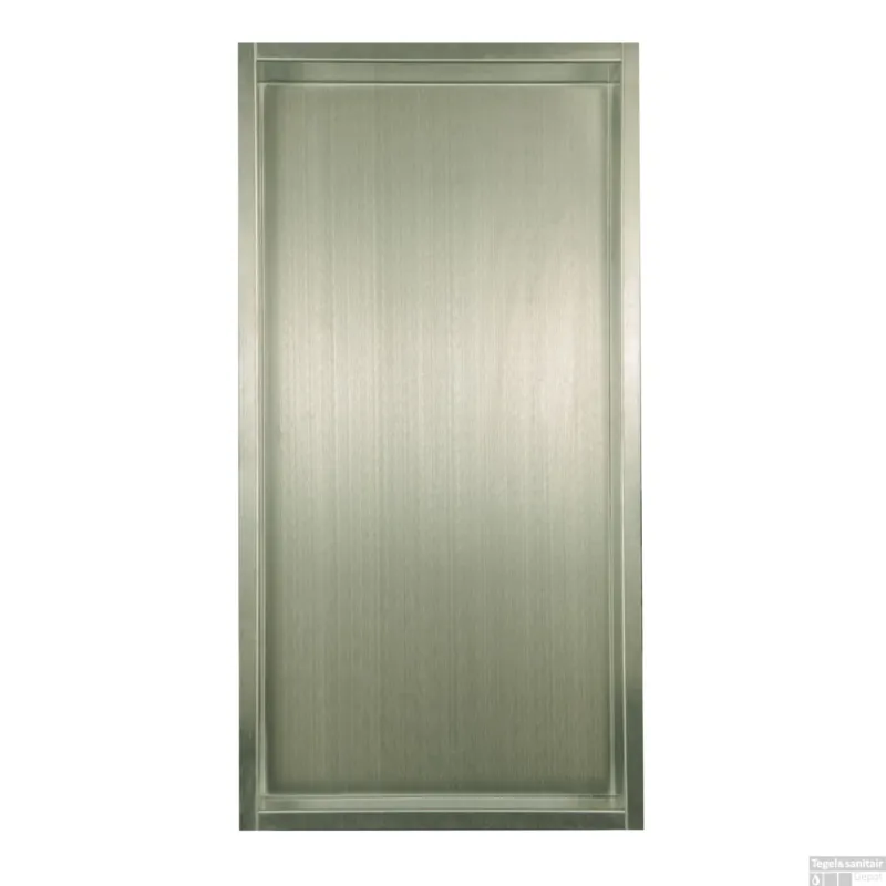 Superprijs RVS wand nis 30x60