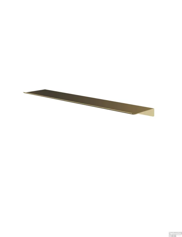 Hotbath &More Planchet 60 cm inclusief bevestigings rails Geborsteld messing PVD Bestel Nu