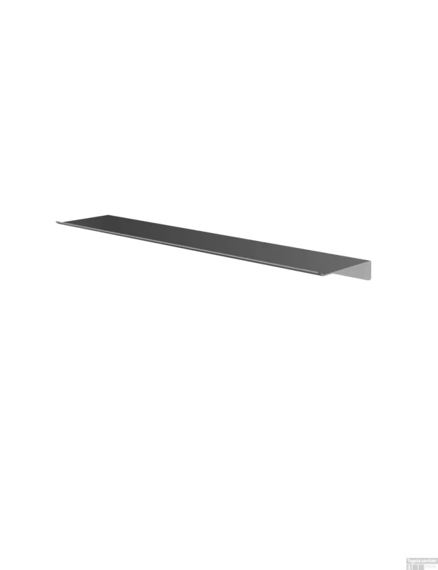 Nieuw Hotbath &More Planchet 60 cm inclusief bevestigings rails Geborsteld gunmetal PVD