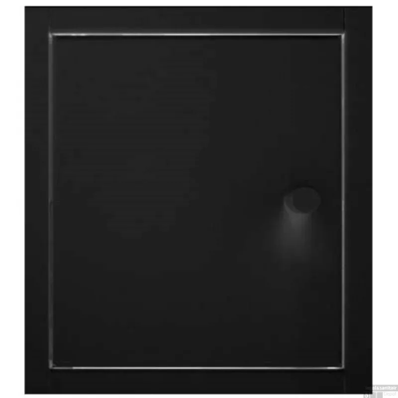 Premium ROLL UP inbouw Toiletrolhouder voor 6 rollen Mat Zwart