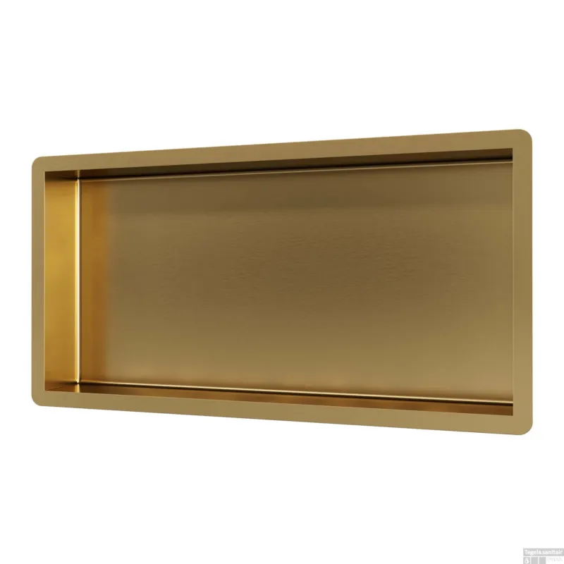 Uitverkoop Inbouwnis Brauer Gold Edition 30x60 cm Geborsteld Goud PVD