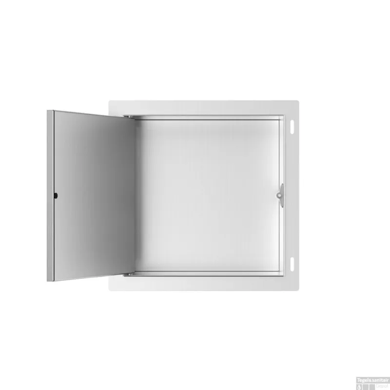 Beste Prijs Inbouwnis Wiesbaden Demis 30x30x14cm Betegelbaar RVS