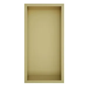 Hotbath &MORE Inbouwnis 30x15x10cm Geborsteld Messing PVD Beperkte Voorraad
