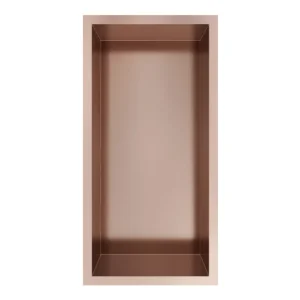 Hotbath &MORE Inbouwnis 30x15x10cm Geborsteld Koper PVD Bestseller
