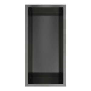Hotbath &MORE Inbouwnis 30x15x10cm Geborsteld Gunmetal PVD Koop Vandaag