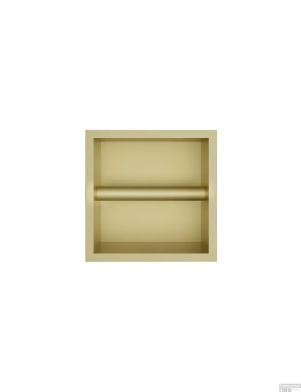 Express Levering Hotbath &MORE Inbouw nis & borstelgarnituur 90x16x12,6cm Geborsteld Messing PVD