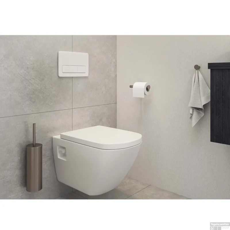 Toiletaccessoire Set MAY 3-in-1 Geborsteld Nickel PVD Flitsaanbieding