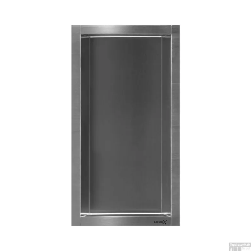 Inbouwnis LoooX boX 15x30x7 cm RVS Alleen Vandaag