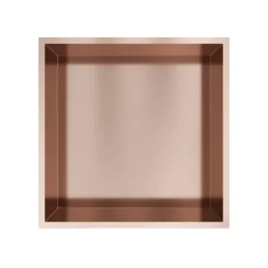 Hotbath &MORE Inbouwnis 30x30x10cm Geborsteld Koper PVD Meest Verkocht