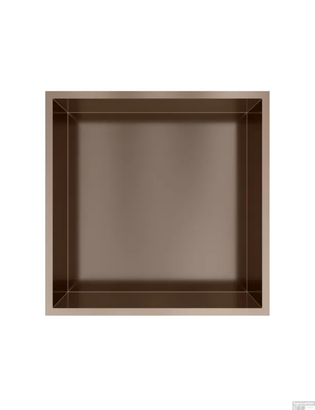 Speciale Aanbieding Hotbath &MORE Inbouwnis 30x30x10cm Tuscan Bronze