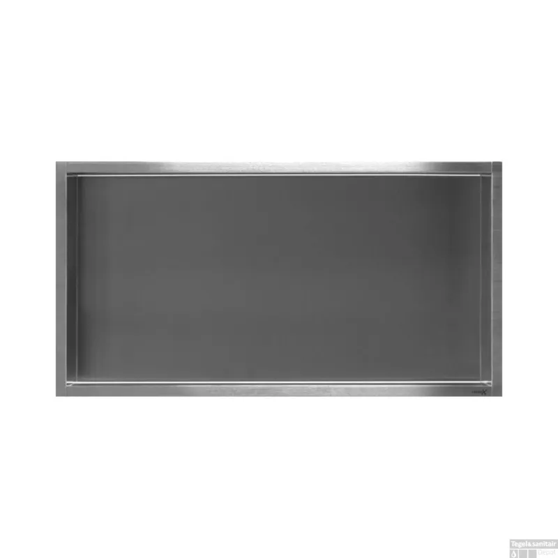 Inbouwnis LoooX boX 60x30x7 cm RVS Hoge Kwaliteit