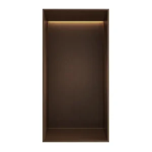Express Levering Hotbath &MORE Inbouwnis 30x15x10cm frameless + LED Tuscan Bronze