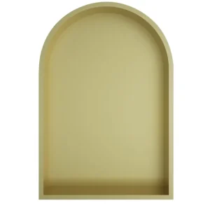 Hotbath &MORE Inbouwnis Toogmodel 30x45x10cm Geborsteld Messing PVD Betrouwbaar